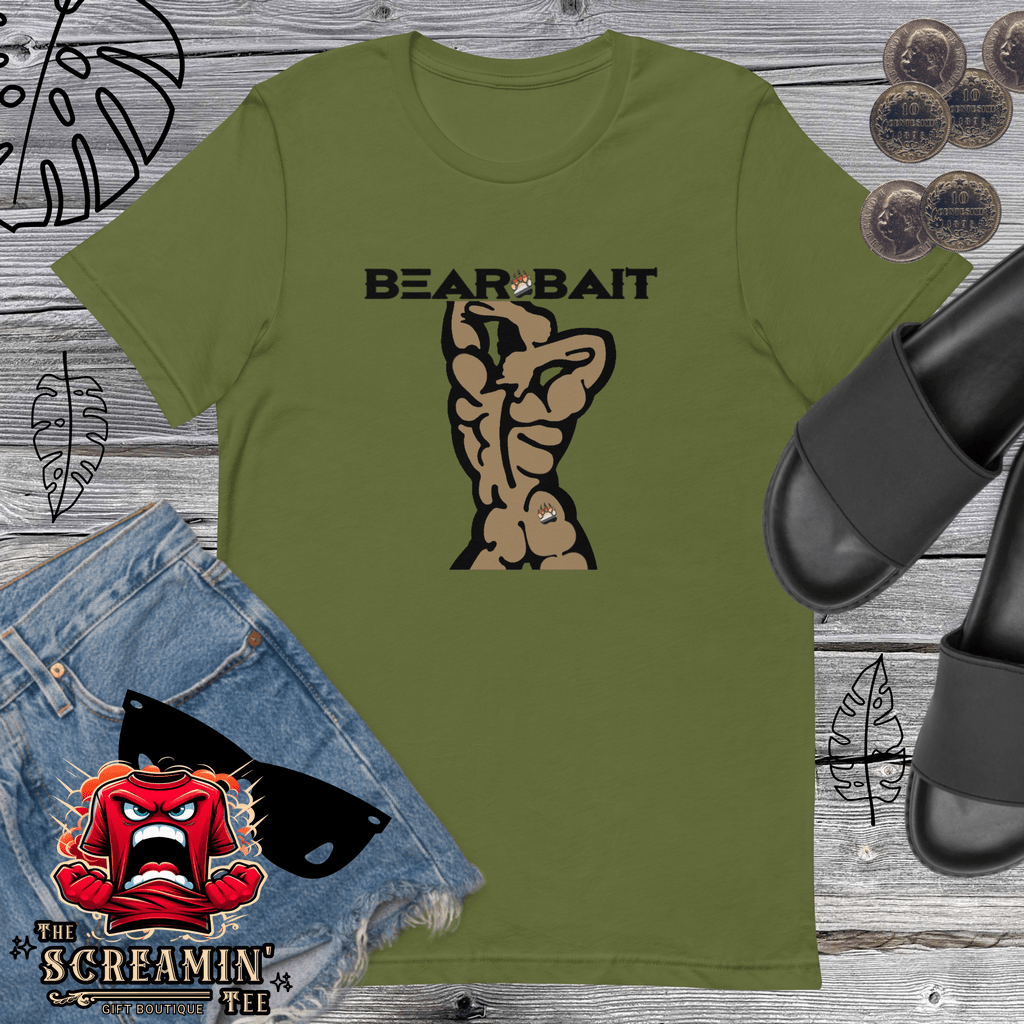 BEAR BAIT UNISEX TSHIRT - MEDIUM TONE - The Screamin' Tee