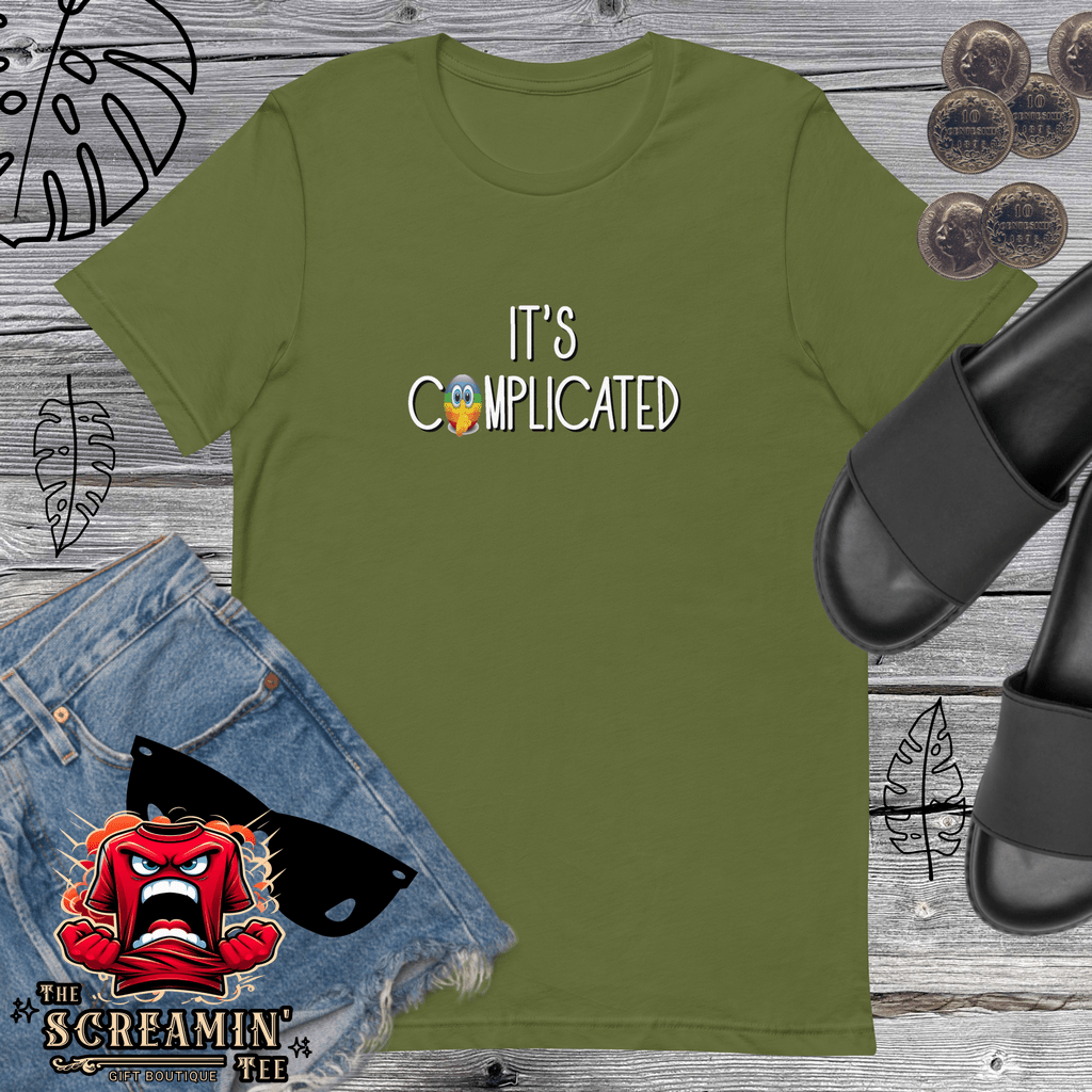 IT'S COMPLICATED UNISEX TSHIRT - The Screamin' Tee