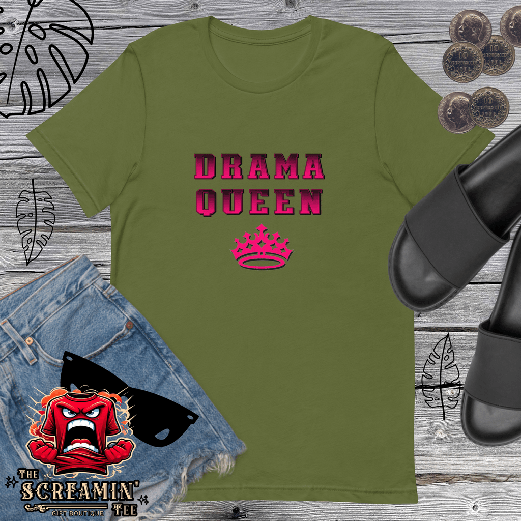 DRAMA QUEEN UNISEX TSHIRT - The Screamin' Tee
