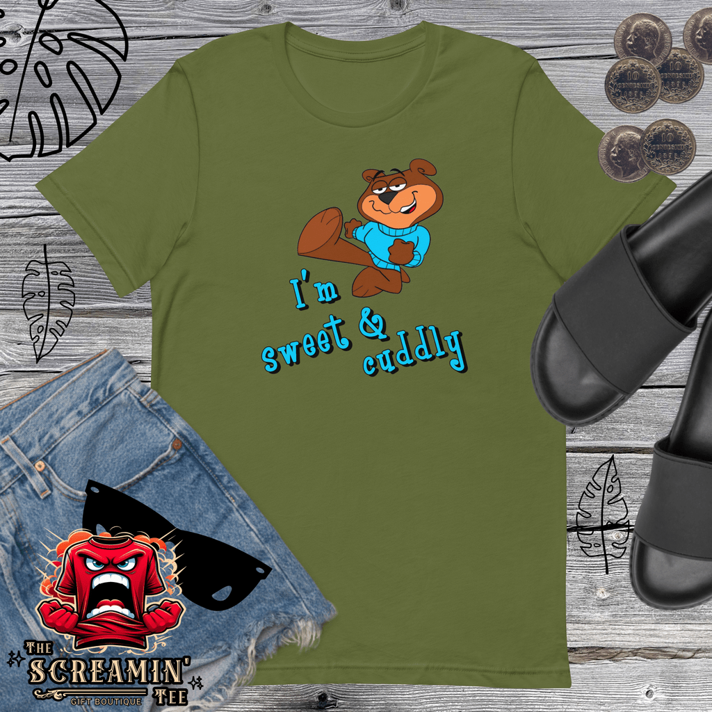 SWEET & CUDDLY UNISEX TSHIRT - The Screamin' Tee