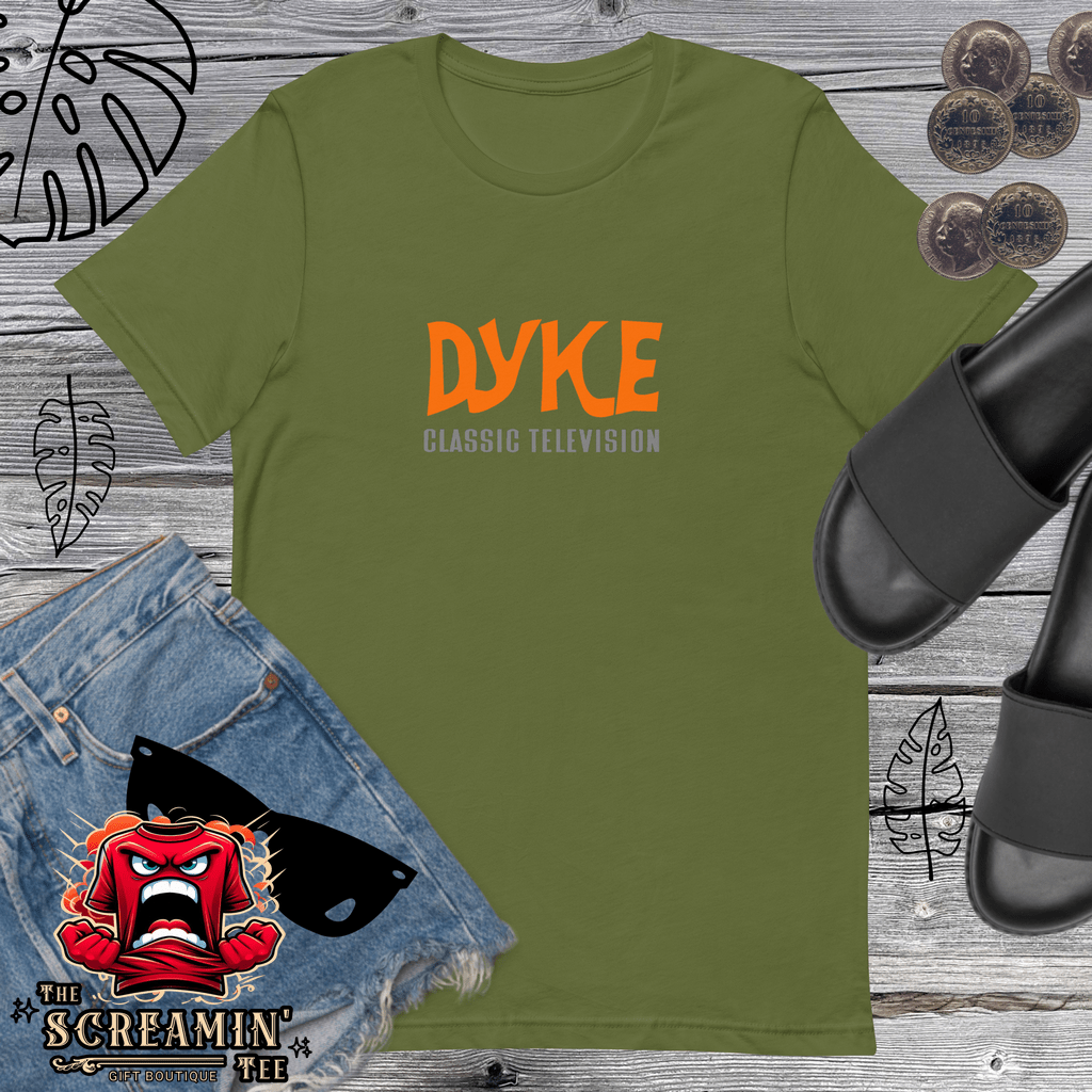 DYKE TV UNISEX TSHIRT