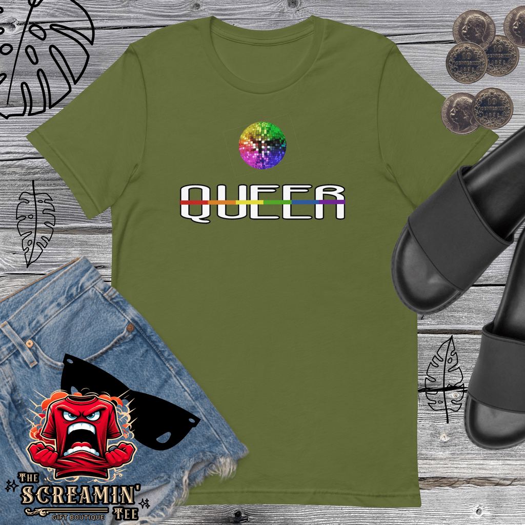 QUEER UNISEX TSHIRT - The Screamin' Tee