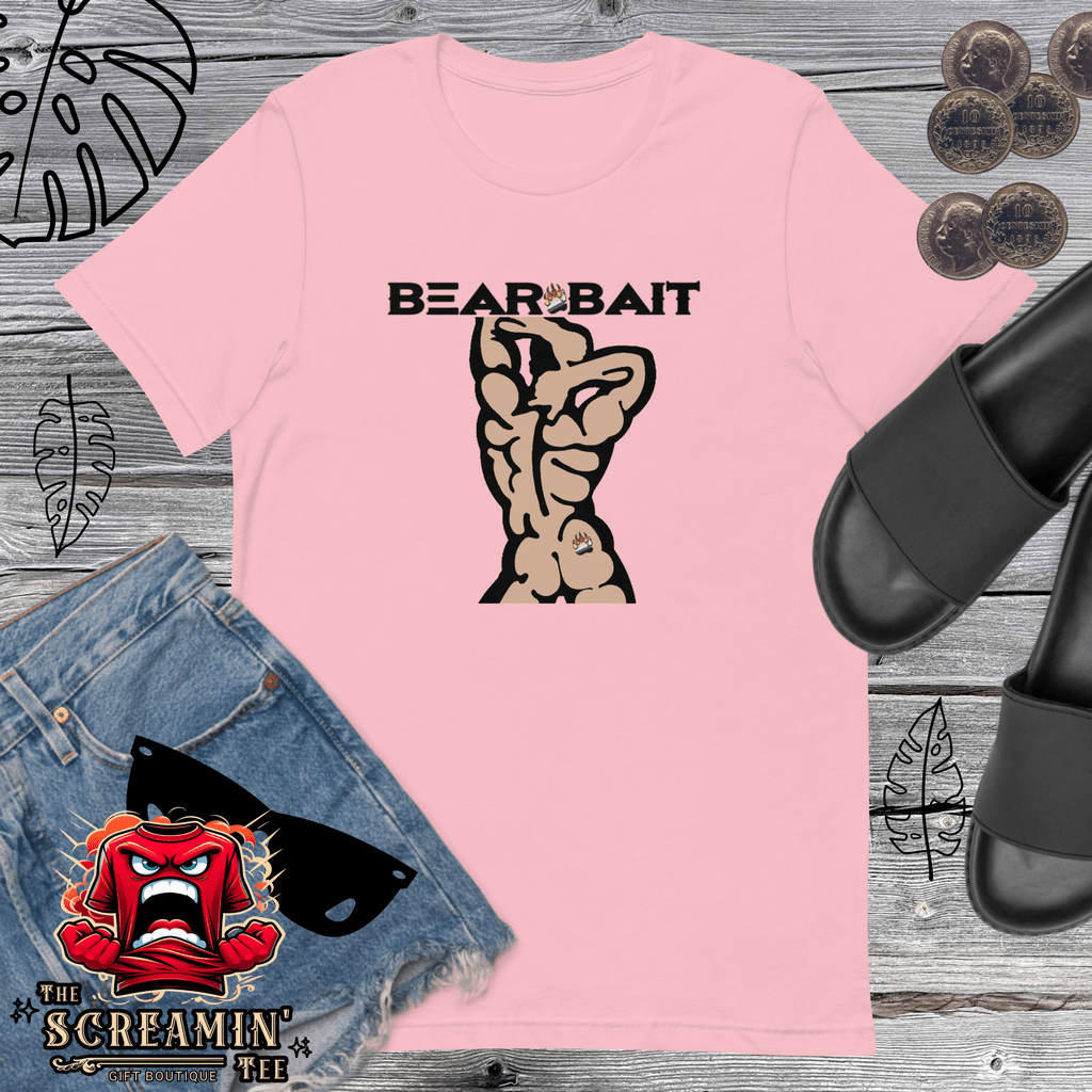 BEAR BAIT UNISEX TSHIRT - LIGHT TONE - The Screamin' Tee