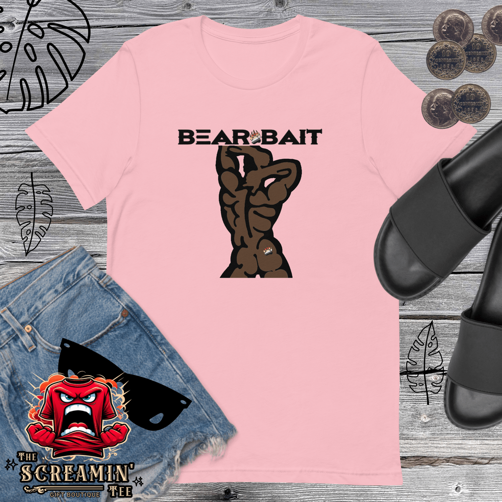 BEAR BAIT UNISEX TSHIRT - DARK TONE - The Screamin' Tee