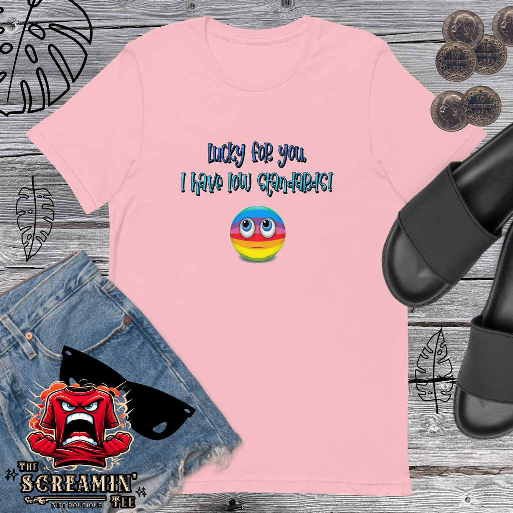 LOW STANDARDS UNISEX TSHIRT - The Screamin' Tee