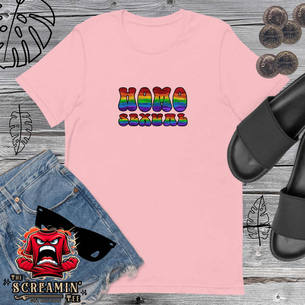 HOMOSEXUAL UNISEX TSHIRT