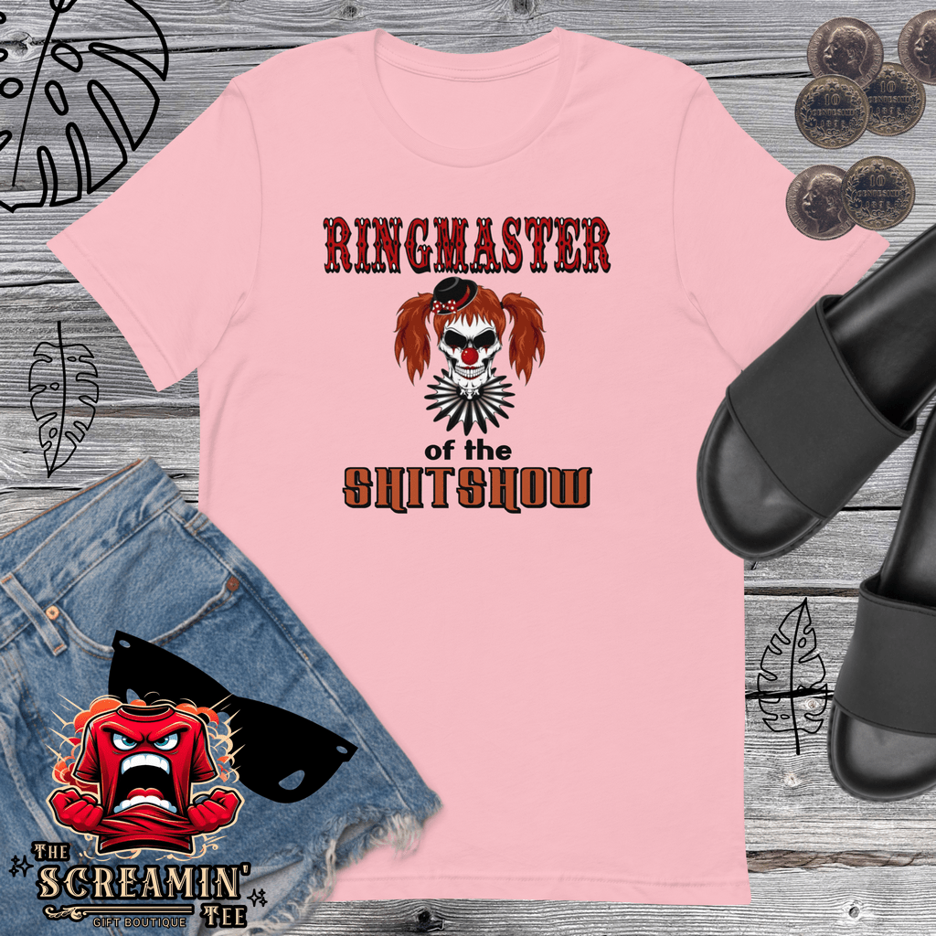 RINGMASTER FEMALE UNISEX TSHIRT - The Screamin' Tee