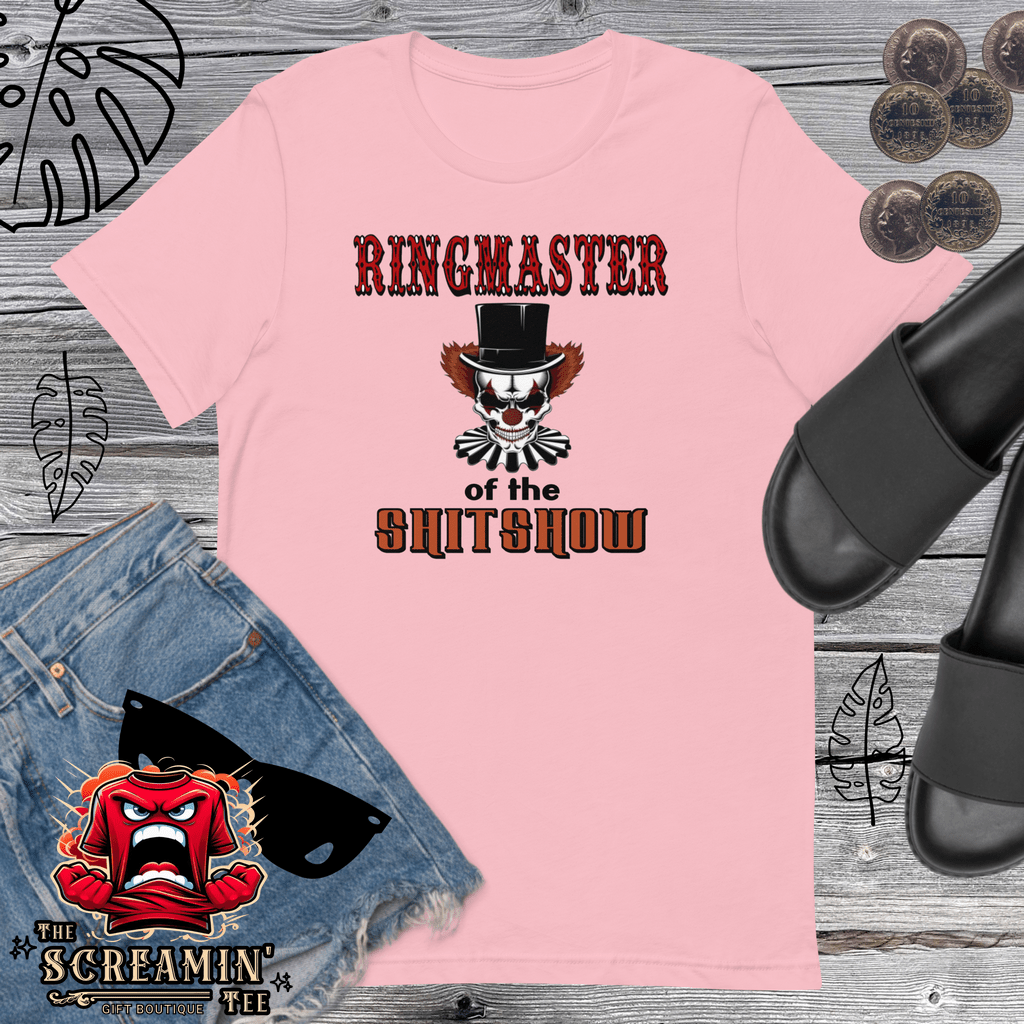 RINGMASTER MALE UNISEX TSHIRT - The Screamin' Tee