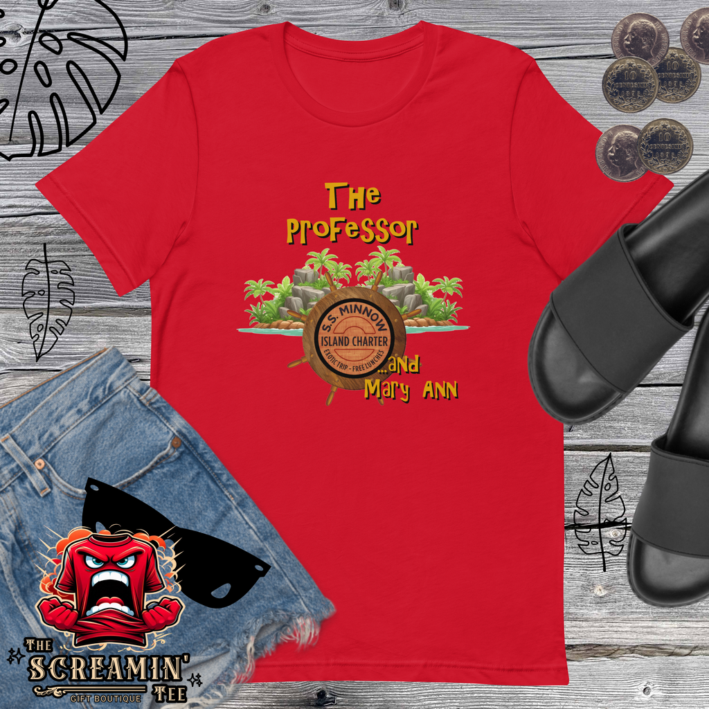 THE PROFESSOR/MARY ANN UNISEX TSHIRT - The Screamin' Tee