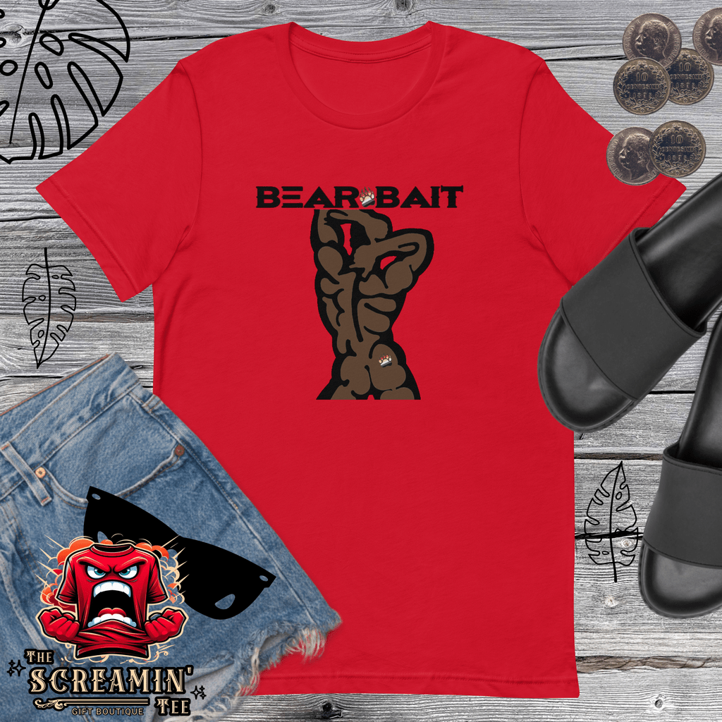 BEAR BAIT UNISEX TSHIRT - DARK TONE - The Screamin' Tee