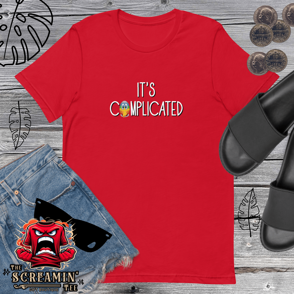 IT'S COMPLICATED UNISEX TSHIRT - The Screamin' Tee