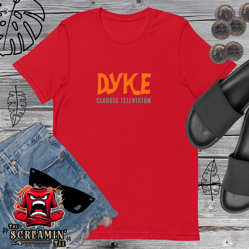 DYKE TV UNISEX TSHIRT