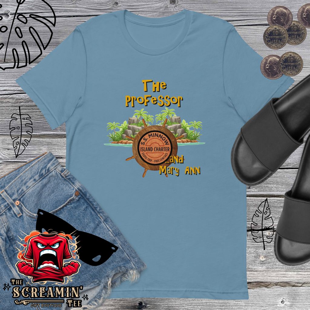 THE PROFESSOR/MARY ANN UNISEX TSHIRT - The Screamin' Tee