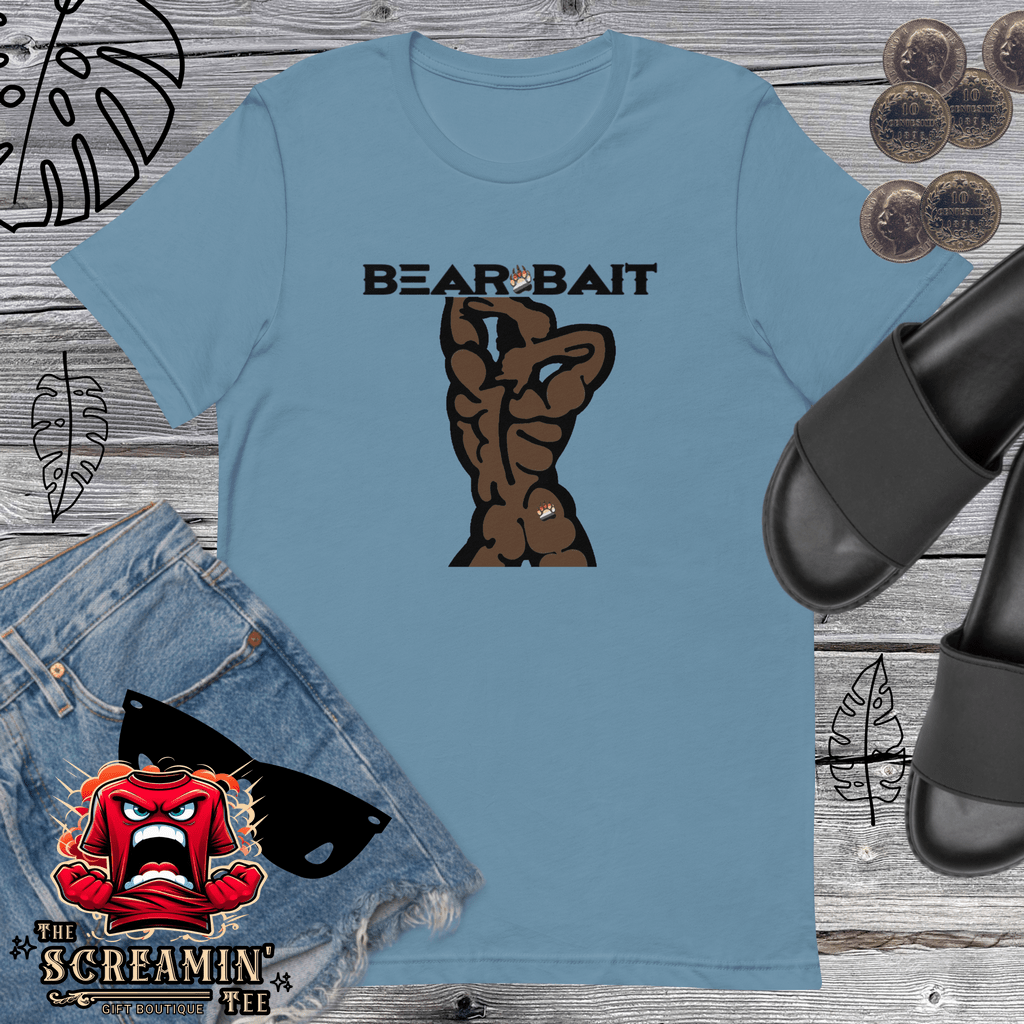 BEAR BAIT UNISEX TSHIRT - DARK TONE - The Screamin' Tee