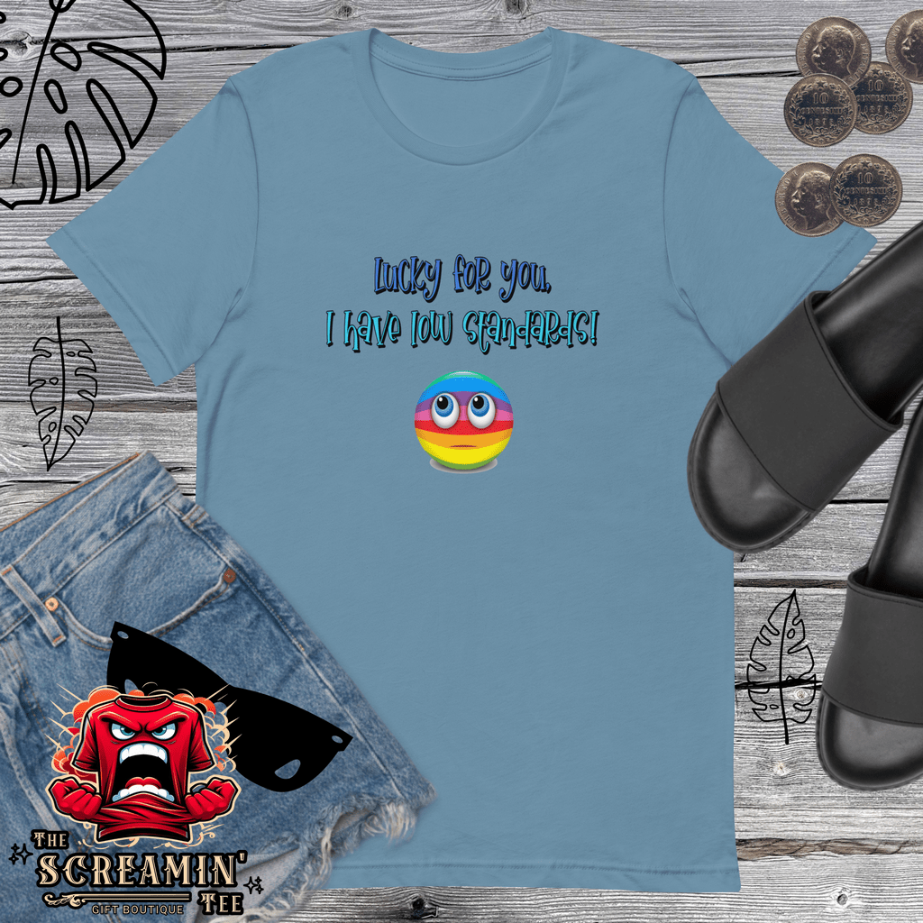 LOW STANDARDS UNISEX TSHIRT - The Screamin' Tee