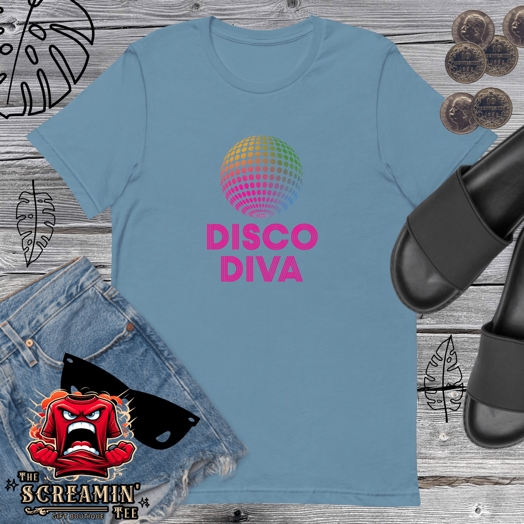 DISCO DIVA UNISEX TSHIRT - The Screamin' Tee