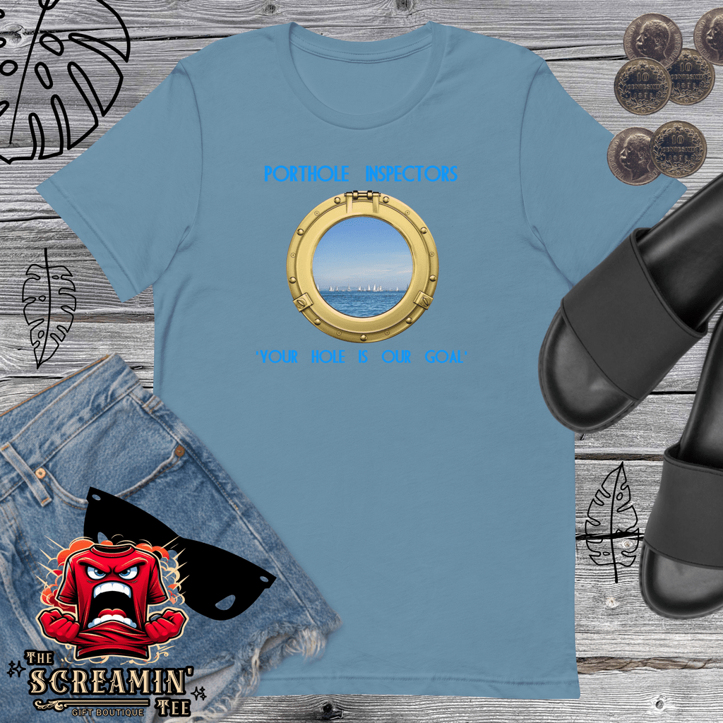 PORTHOLE INSPECTORS UNISEX TSHIRT - The Screamin' Tee