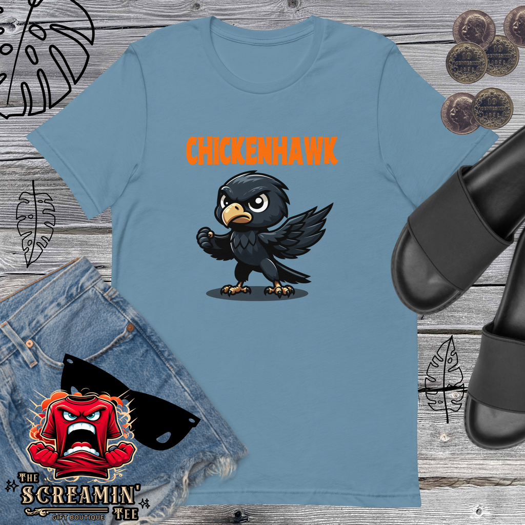 CHICKENHAWK UNISEX TSHIRT