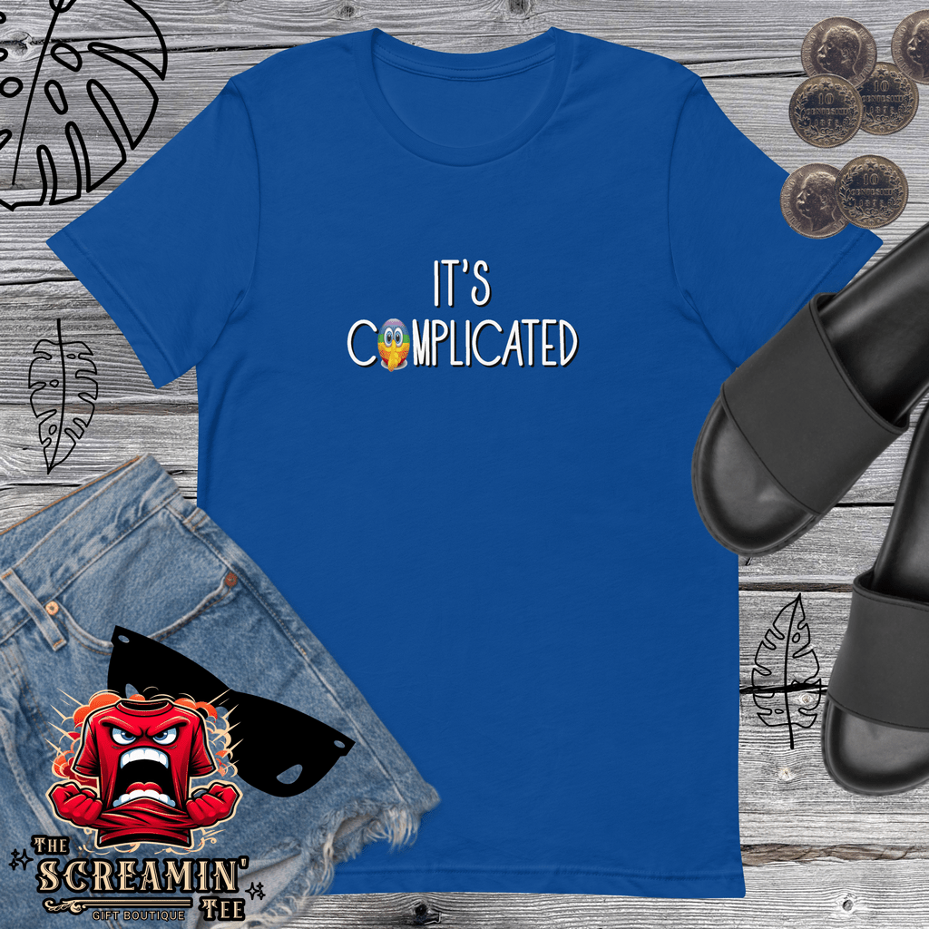 IT'S COMPLICATED UNISEX TSHIRT - The Screamin' Tee