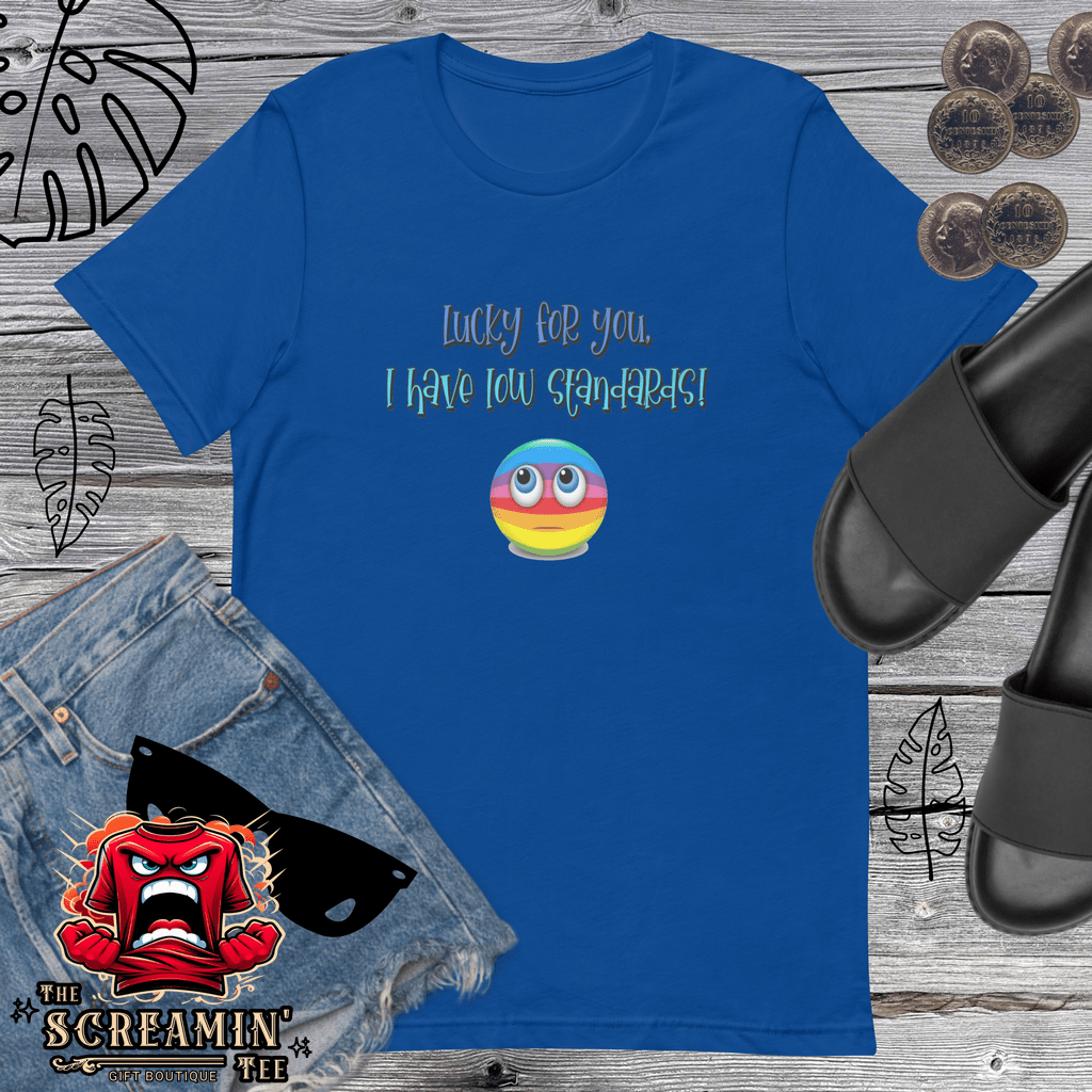 LOW STANDARDS UNISEX TSHIRT - The Screamin' Tee