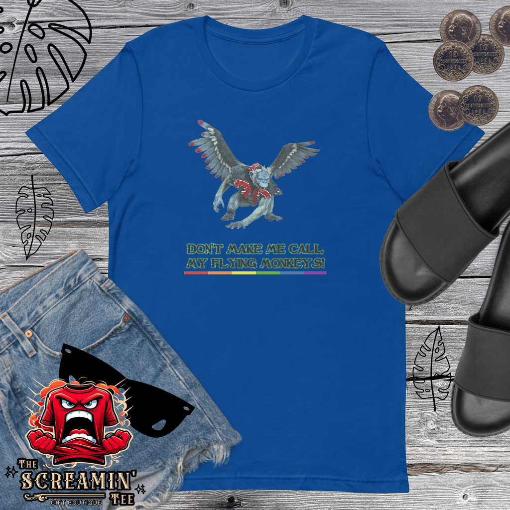 FLYING MONKEYS UNISEX TSHIRT - The Screamin' Tee