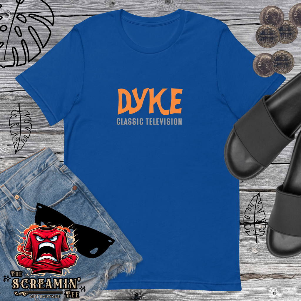 DYKE TV UNISEX TSHIRT