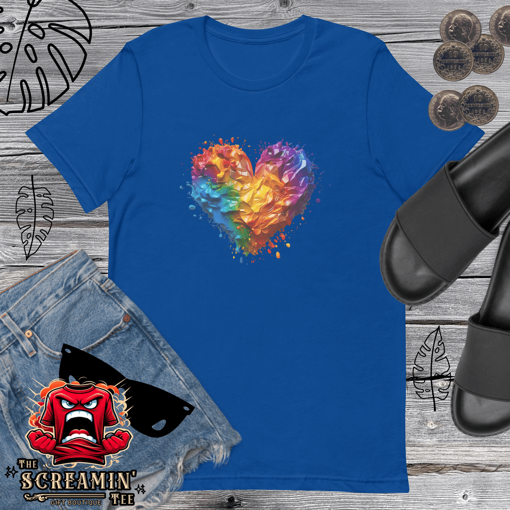 Acrylic Heart T-Shirt