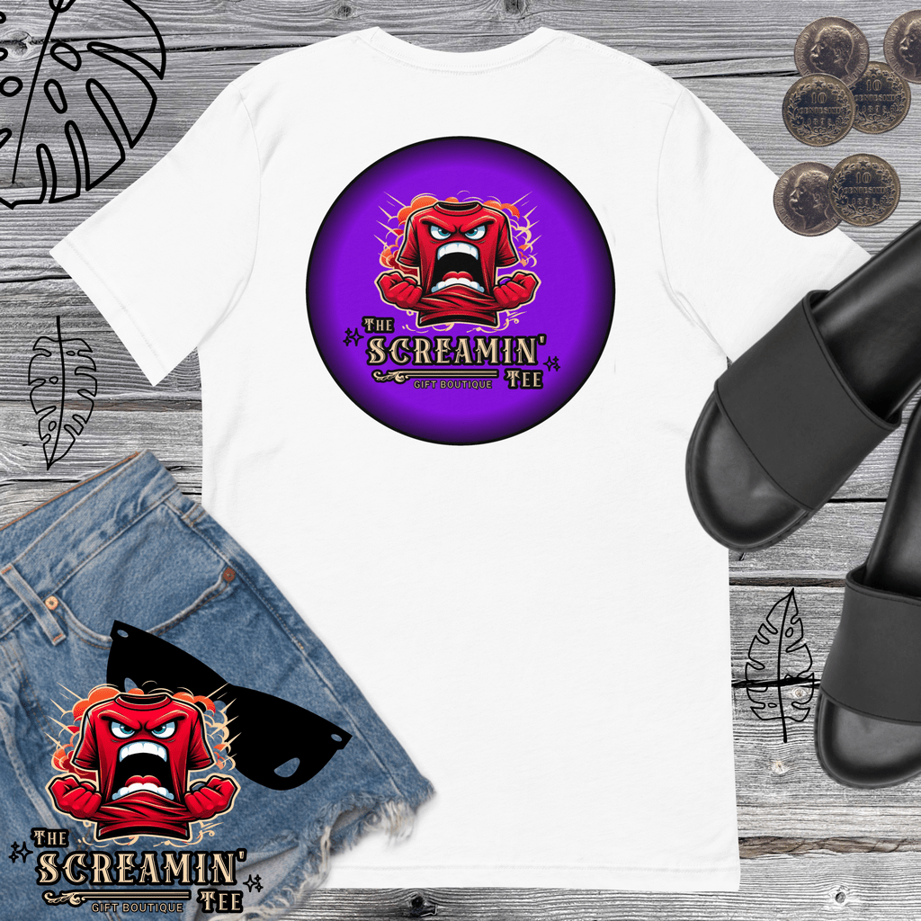 THE TSHIRT - TANZANITE LOGO - The Screamin' Tee