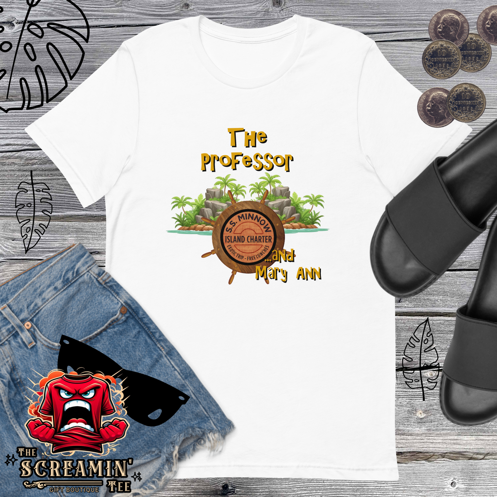 THE PROFESSOR/MARY ANN UNISEX TSHIRT - The Screamin' Tee