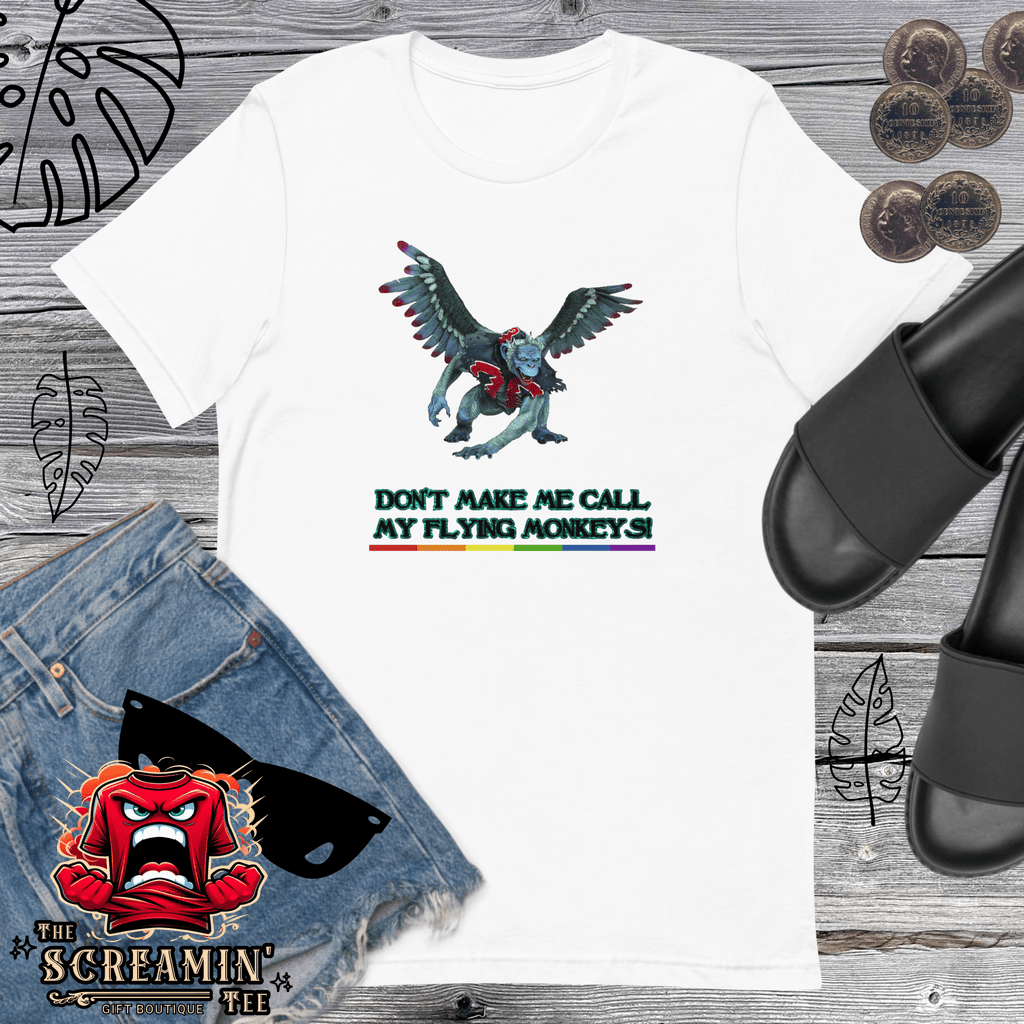 FLYING MONKEYS UNISEX TSHIRT - The Screamin' Tee
