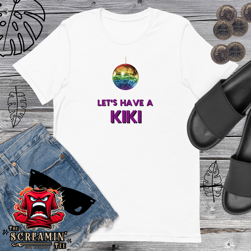 LET'S HAVE A KIKI UNISEX TSHIRT - The Screamin' Tee