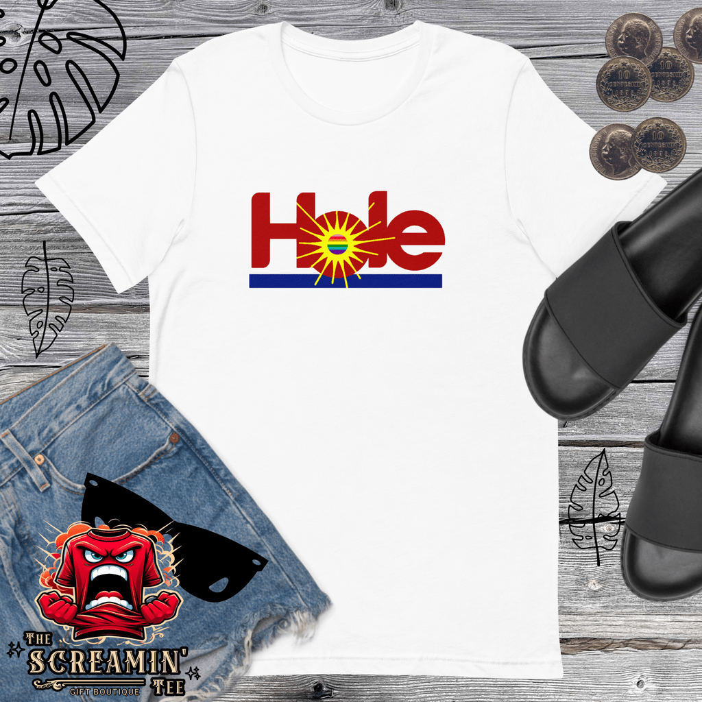 HOLE UNISEX TSHIRT - The Screamin' Tee