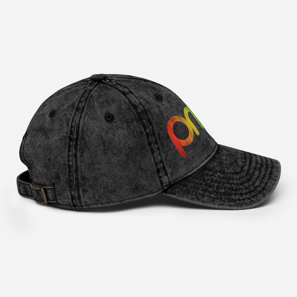 Pride Vintage Hat | Multicolor Embroidery