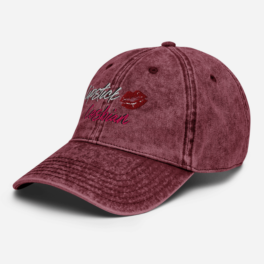 Lipstick Lesbian Vintage Hat