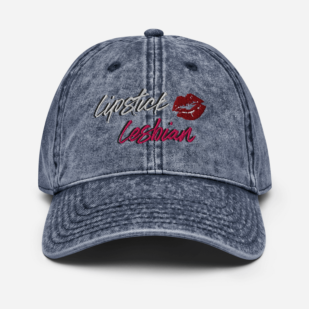 Lipstick Lesbian Vintage Hat
