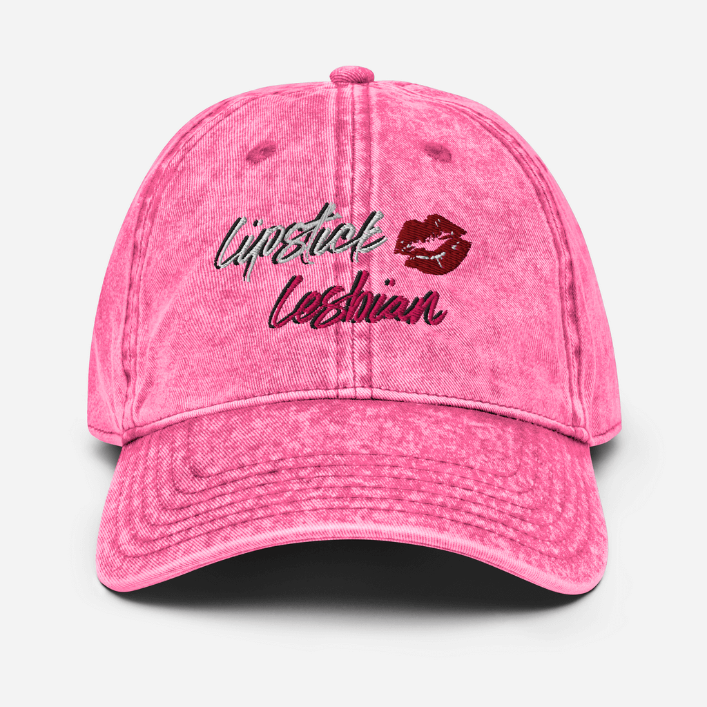 Lipstick Lesbian Vintage Hat