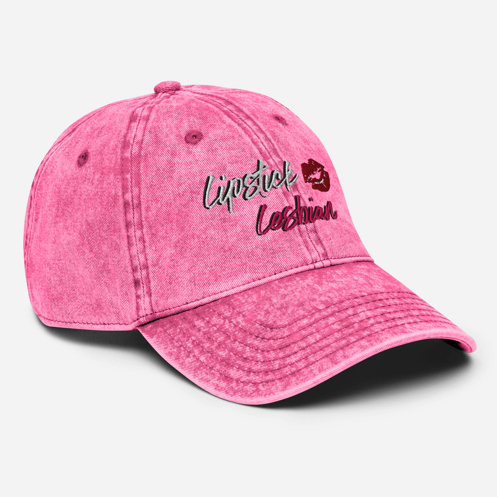 Lipstick Lesbian Vintage Hat