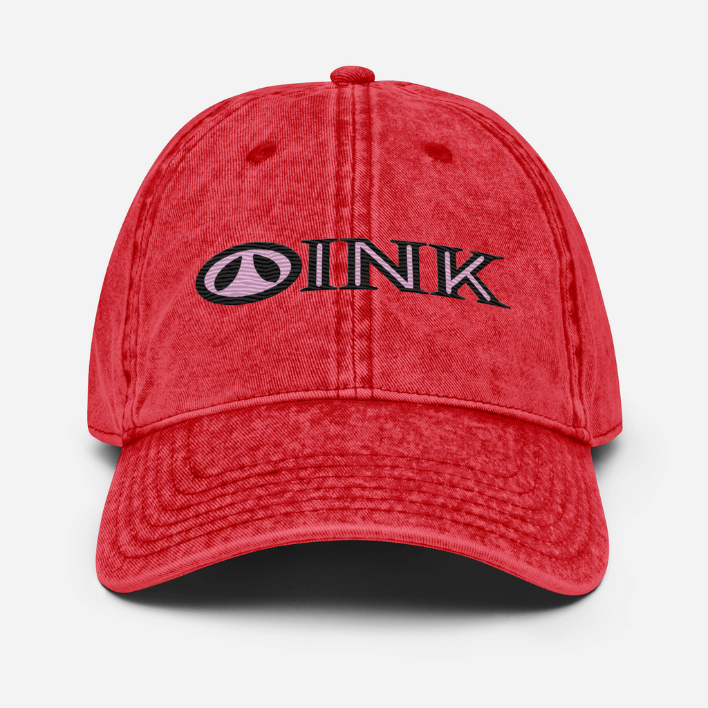 Oink Vintage Hat
