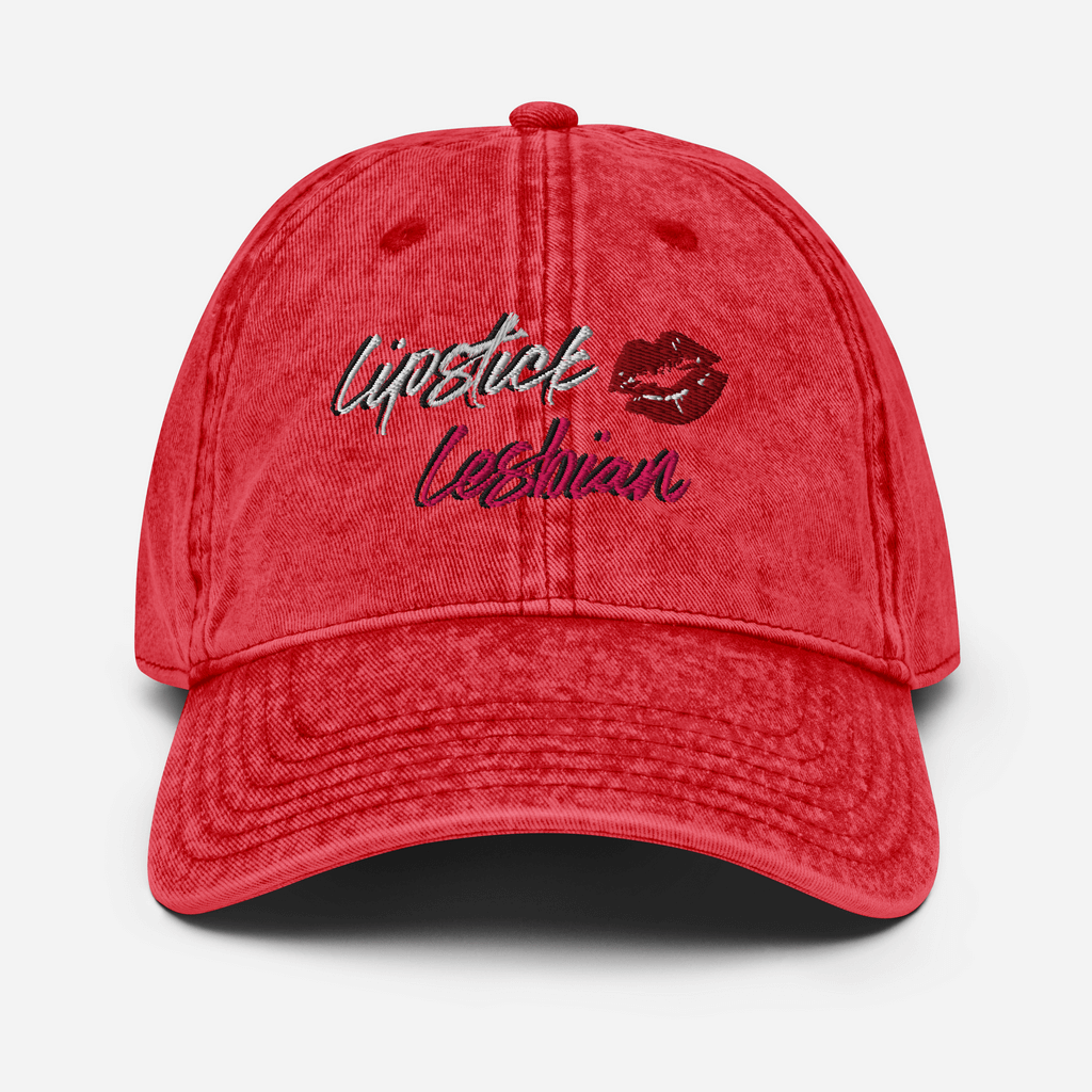 Lipstick Lesbian Vintage Hat