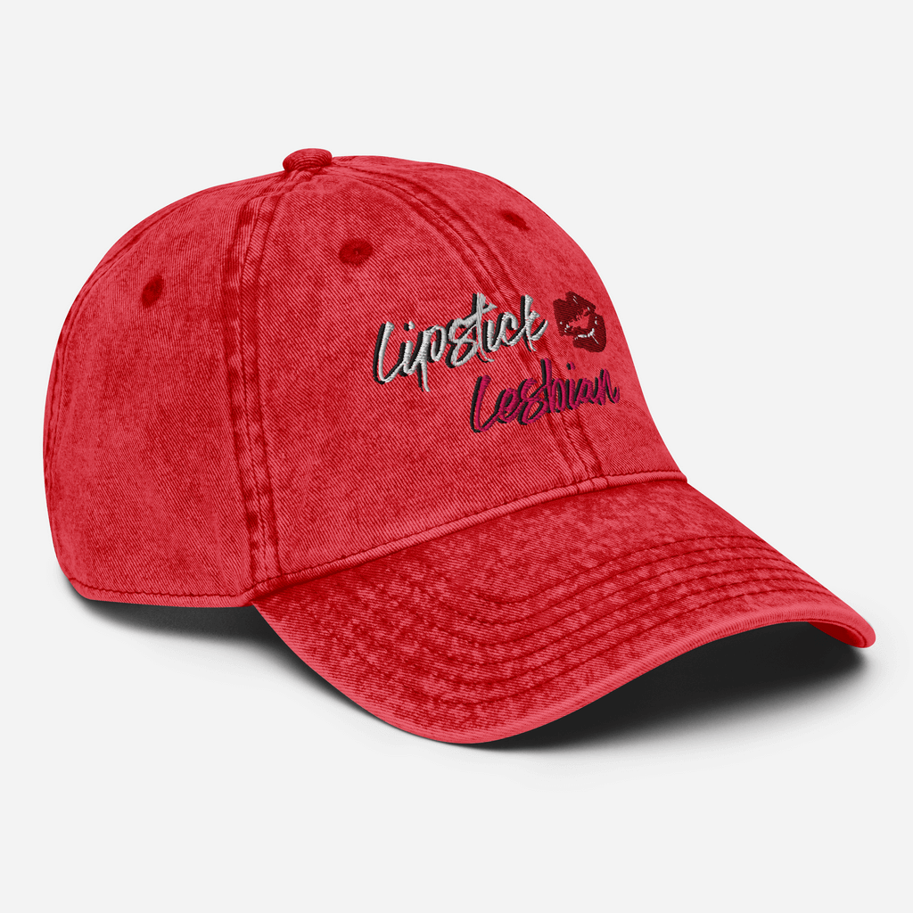 Lipstick Lesbian Vintage Hat
