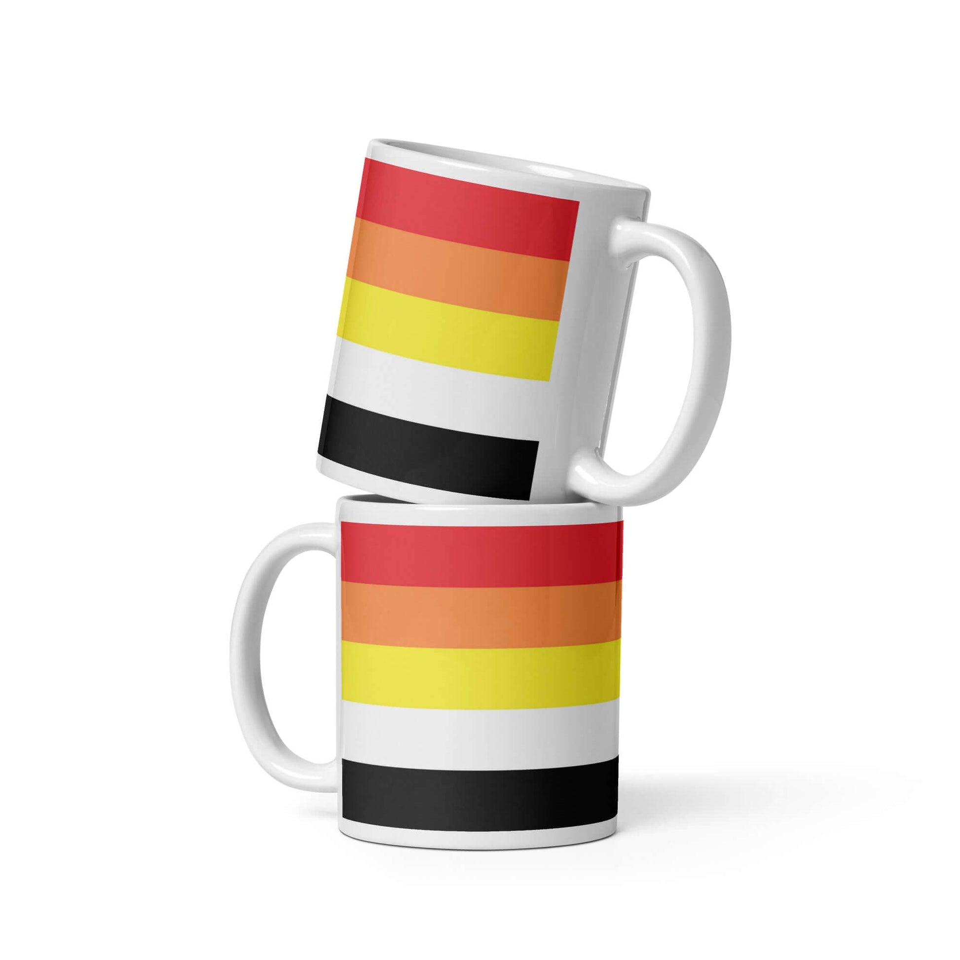 Lithosexual Pride Mug featuring a vibrant design with colors representing lithosexual pride.