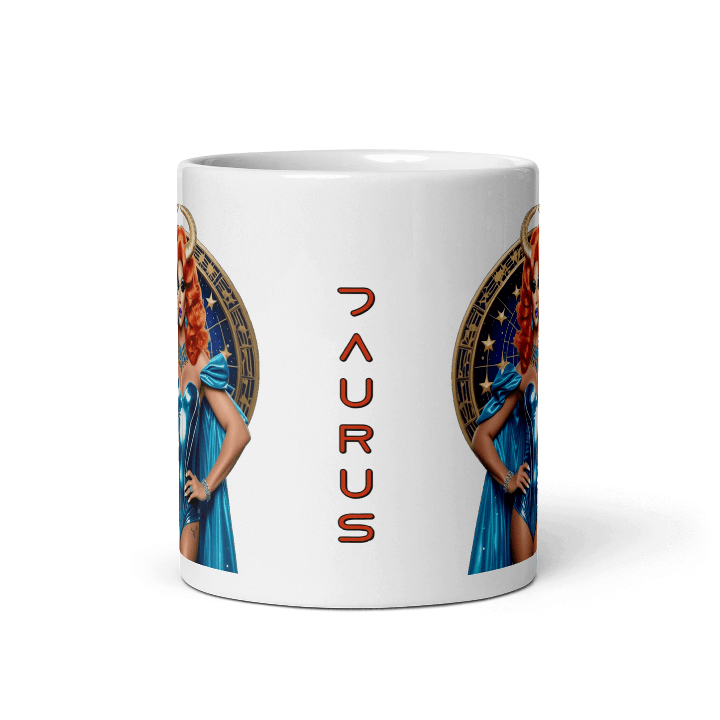 Haus Of Zodiac Mug | Venus De-Milo (Taurus) featuring Taurus design and vibrant colors