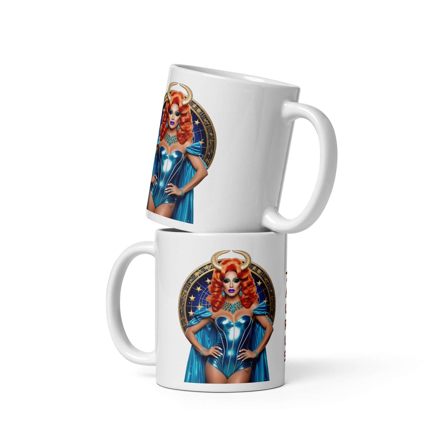Haus Of Zodiac Mug | Venus De-Milo (Taurus) design featuring vibrant colors and a stylish print.