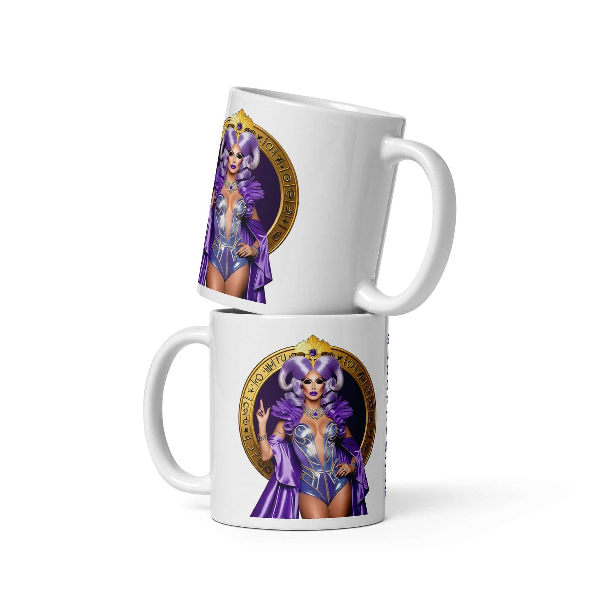 Haus Of Zodiac Mug | Arrow A'Mour (Sagittarius) with vivid print, sturdy design, and glossy finish.
