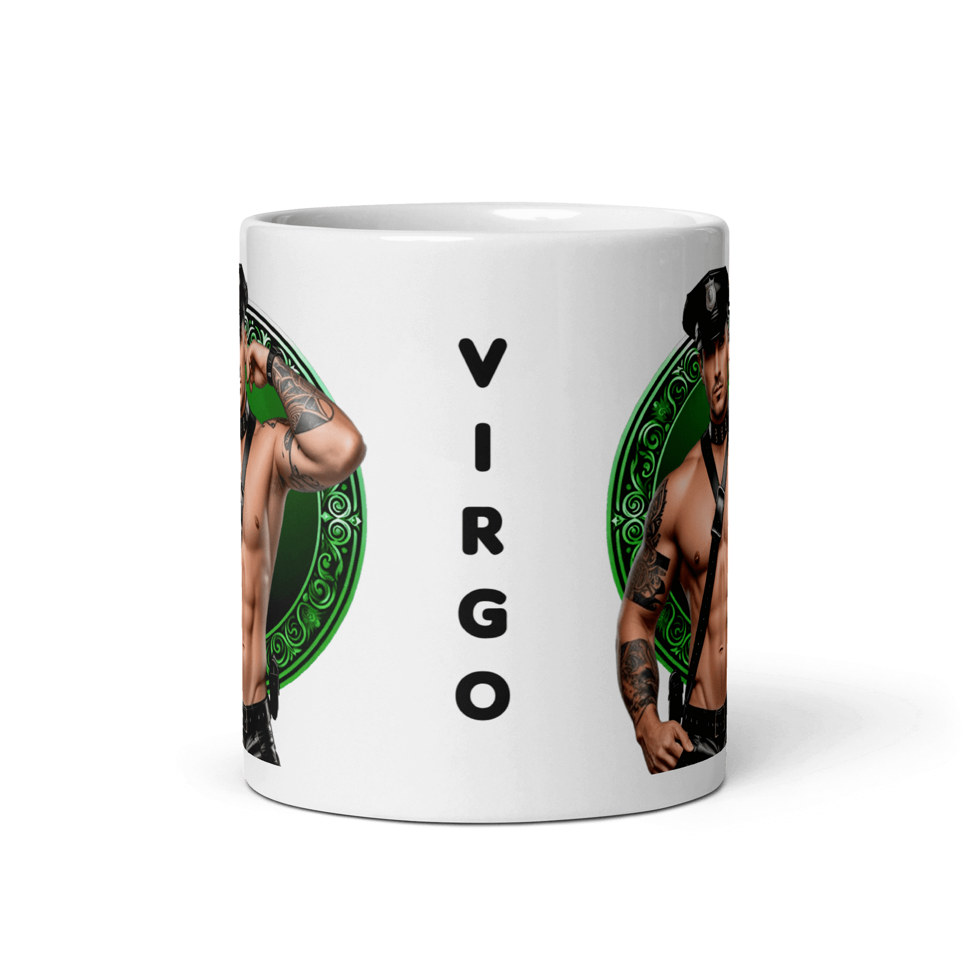 Haus Of Zodiac Mug | Leatherman Griffin (Virgo) featuring a bold Virgo design and durable ceramic material.