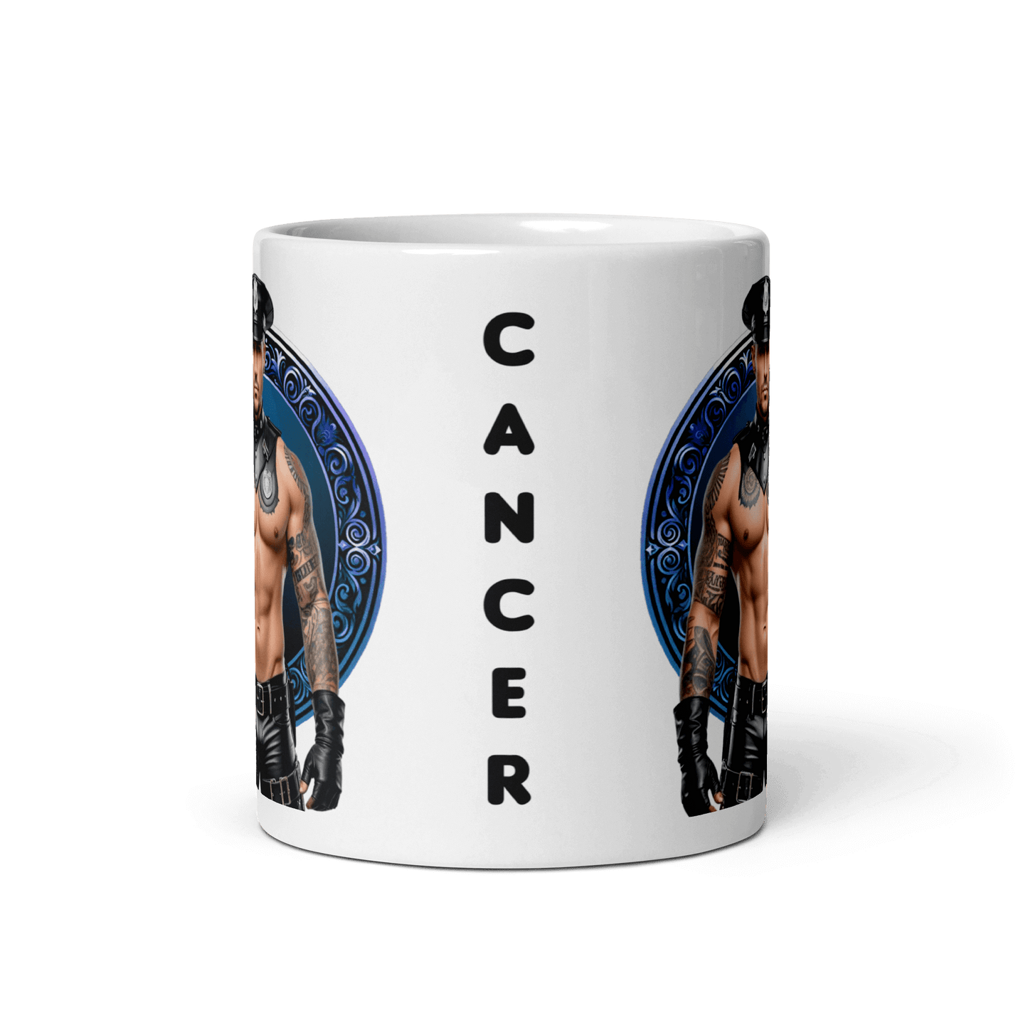 Haus Of Zodiac Mug | Leatherman Ronan (Cancer) featuring a striking design and sturdy ceramic build.