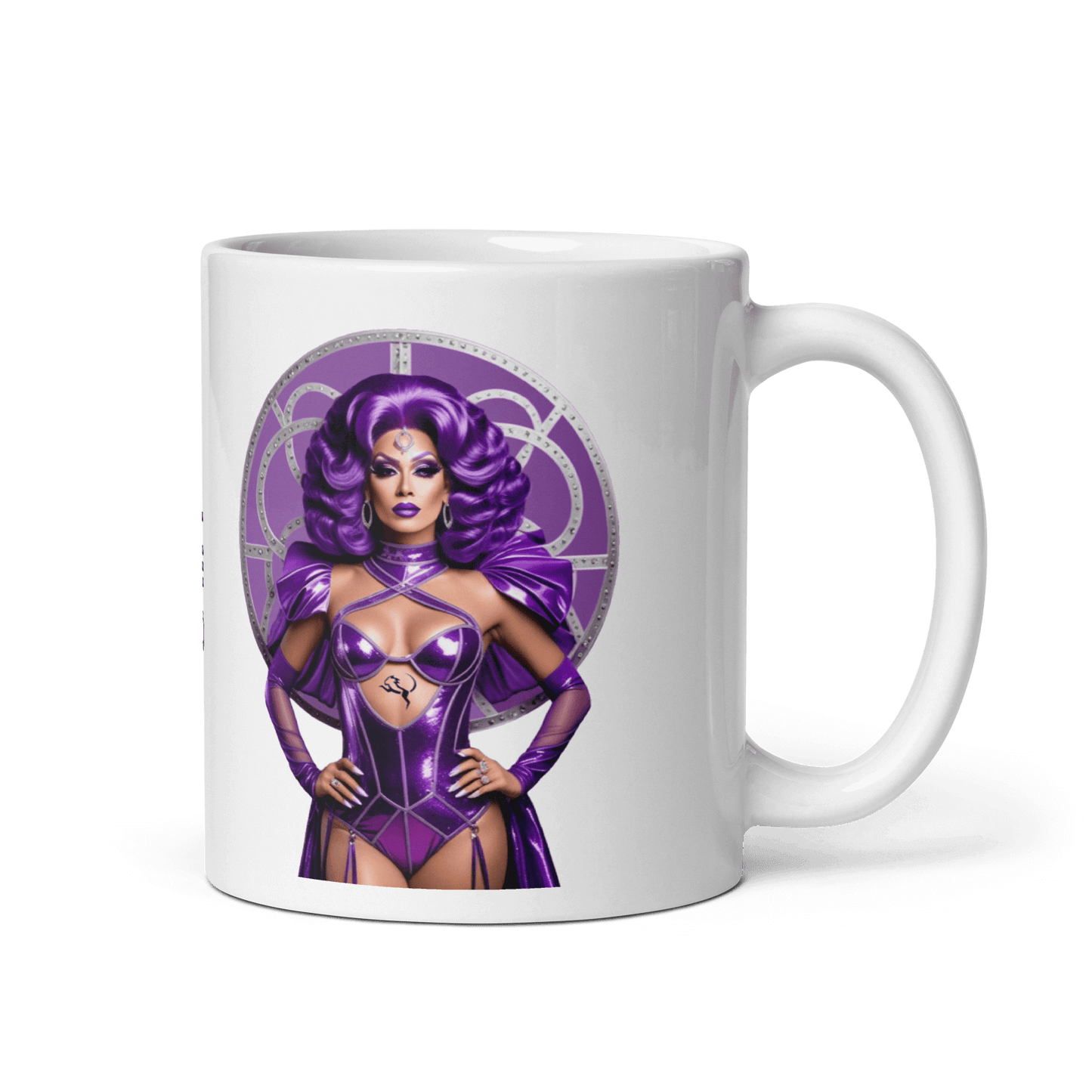 Haus Of Zodiac Mug | Leona Lux (Leo) featuring a striking design, perfect for coffee or tea lovers.