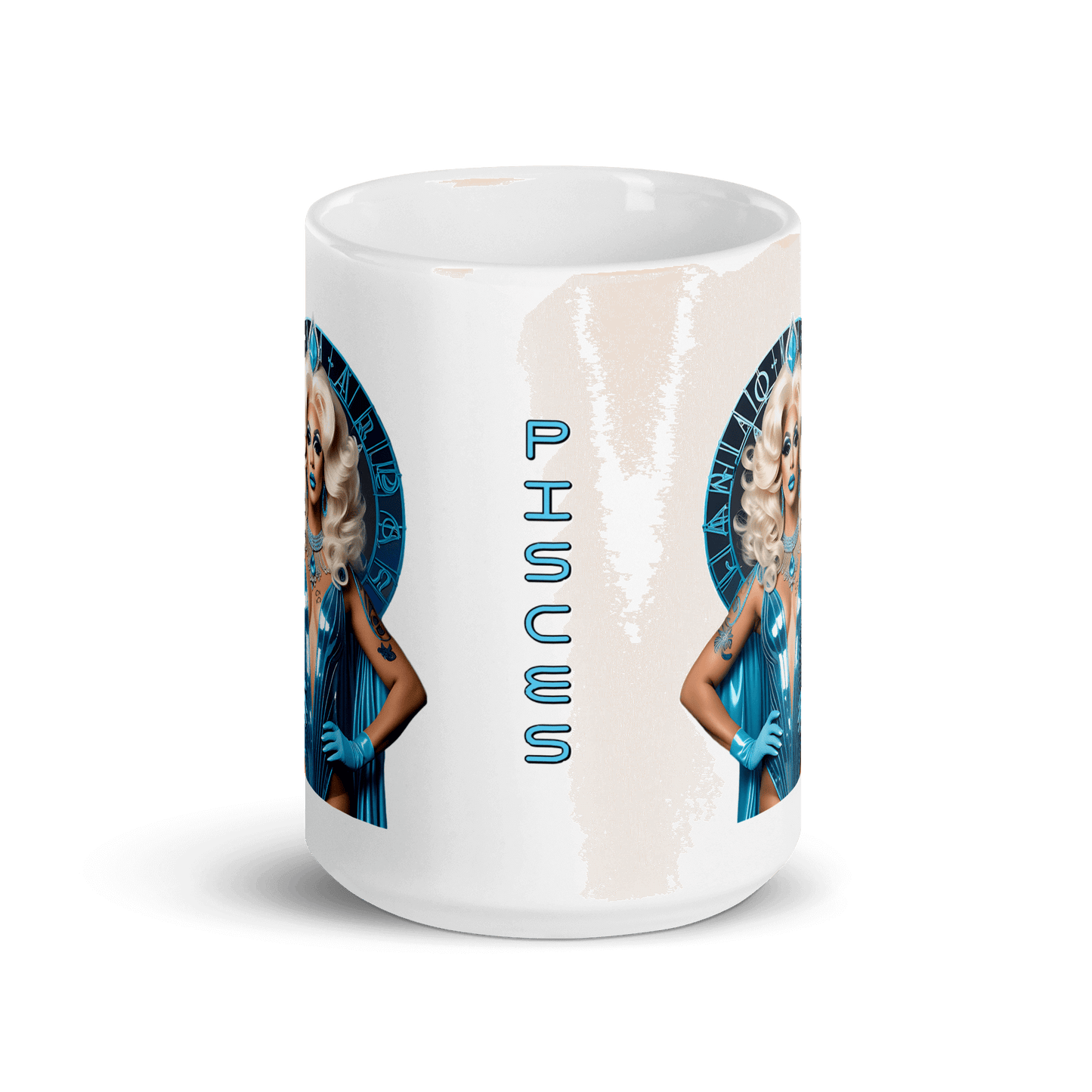 Haus Of Zodiac Mug | Oceania Dreams (Pisces) featuring vibrant design, perfect for coffee or tea.