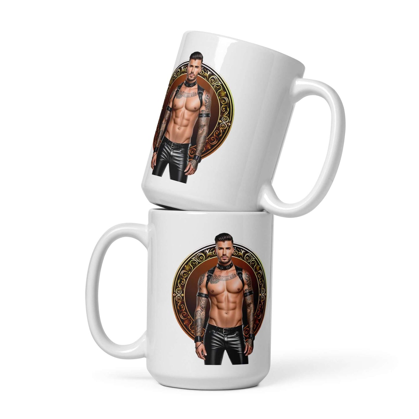 Haus Of Zodiac Mug | Leatherman Rex (Leo) featuring a vibrant design on a sturdy ceramic mug.