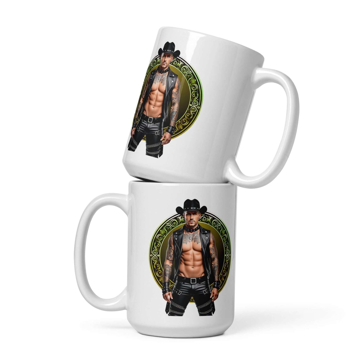 Haus Of Zodiac Mug | Leatherman Sterling (Capricorn) featuring a bold design on a glossy ceramic surface.